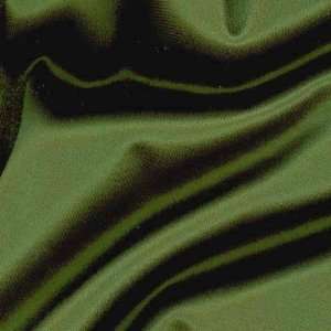  58 Wide Lusterglo Single Knit Olive Fabric By The Yard 