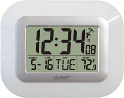 Sky Scan Atomic Clock with Indoor/ Outdoor Temperature Sensor  