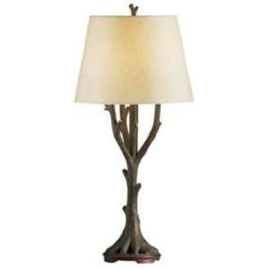  Kichler Woodlands Tree Trunk Table Lamp