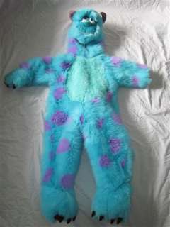 Monsters Inc Sulley Costume  Plush XXS 2 2T 3T 4T 3 4 