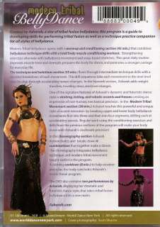 Asharah MODERN TRIBAL BELLY DANCE Choreography 3 hr DVD  