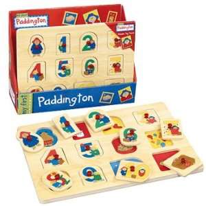  Paddington Bear Wooden Peg Puzzle Toys & Games