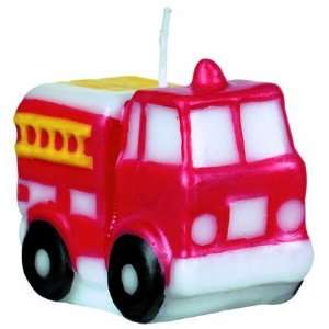  Fire Engine Fun Mini Cake Candles, 6ct Toys & Games