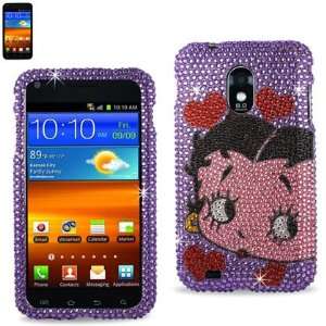  Touch 4G (D710) Sparkling BETTY BOOP Purple Bling Bedazzled Design 