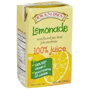 Knudsen Juice, Lemonade, 8 Ounce Aseptic Boxes (Pack of 27)