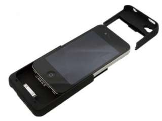 1900mah External backup Battery Charger Case Cover for iPhone 4, 4S 