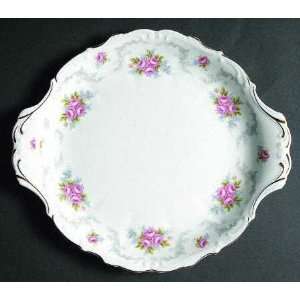  Tranquillity Handled Cake Plate By Royal Albert China 