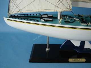 Australia 2 40 Scale Model Sailing Boat Americas Cup  
