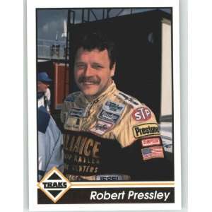  1992 Traks #59 Robert Pressley   NASCAR Trading Cards 