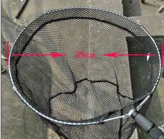 Telescopic Handle Aluminum Foldable Landing Fishing Net  