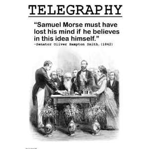  Exclusive By Buyenlarge Morse Telegraphy 24x36 Giclee 