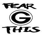 Fear This Dodge Ram Vinyl Decal, Fear This Ford Vinyl Decal items in 