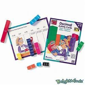   Using Fraction Tower Blank Cubes or Decimal Cubes) Toys & Games