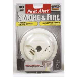   Smoke & Fire Alarm With Escape Light (SA304LCN)