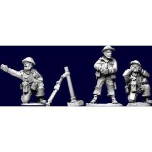   Designs WWII 28mm British 3 Mortar (3 and Gun) Toys & Games