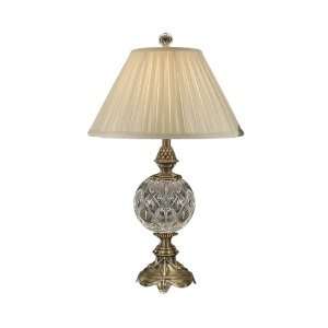  Dale Tiffany GT60703 Harvest Table Lamp, Antique Brass and 
