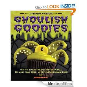 Ghoulish Goodies Creature Feature Cupcakes, Monster Eyeballs, Bat 