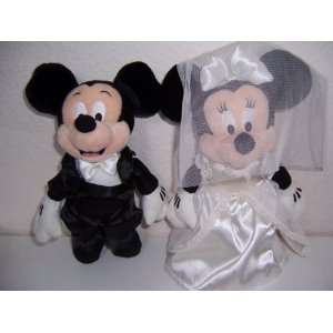   Mouse Wedding Bride And Groom Collectible Plush (10) Toys & Games