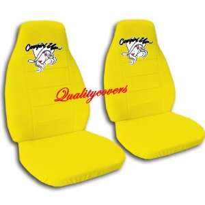   Yellow Cow Girl car seat covers for a 2002 Toyota Camry. Automotive