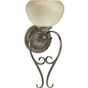 Amberton Wall Sconce in Mystic Silver