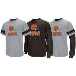  Cleveland Browns NFL 2011 Reebok 3 in 1 T Shirt Combo 