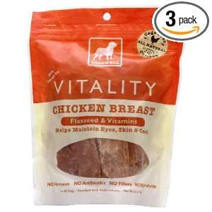 Dogswell Chicken Jerky, Vitality, 6 ounces (Pack of3)  