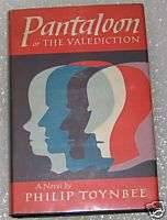 Pantaloon or The Valediction by Philip Toynbee 1st HCDJ  