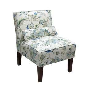 Brissac Sapphire Armless Chair
