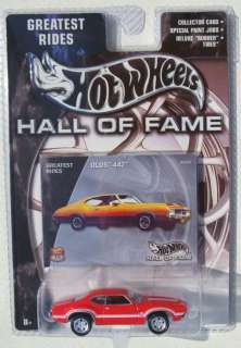 HOT WHEELS HALL OF FAME OLDS CUTLASS 442 W 30  