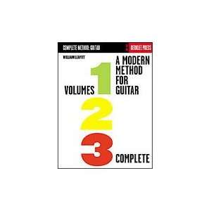  Hal Leonard Modern Method For Guitar Vol. 1, 2 and 3 Complete Book 