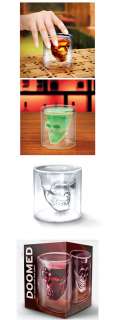 Crystal Skull Head Vodka Shot Glass  