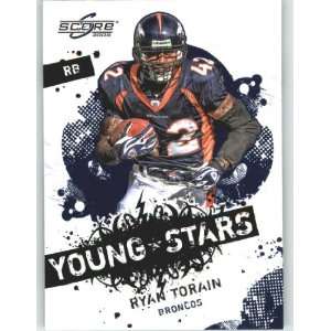  2009 Score Young Stars #18 Ryan Torain   Denver Broncos 