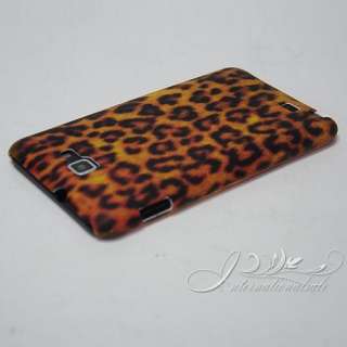   Leopard design hard Case For Samsung Galaxy Note N7000 i9220 B40 004