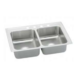    Elkay LR25191 top mount double bowl kitchen sink