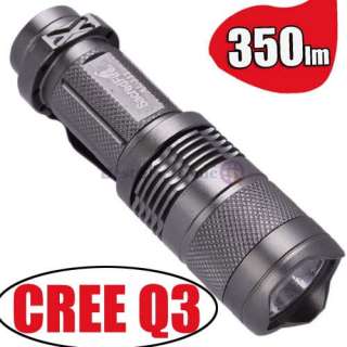 UltraFire CREE Q5 900 lumen 5 Modes 5W Flashlight Torch  
