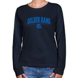  Albany State Golden Rams Ladies Navy Blue Logo Arch Long 