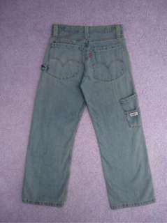 NEW LEVIS Boys Blue Jeans Size 16 18 Regular 12 Husky  