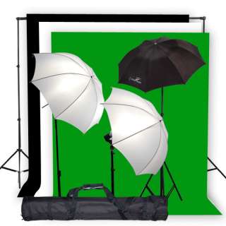 Pro Photo Studio Lighting Kit , Stand, Backdrops 51LK  