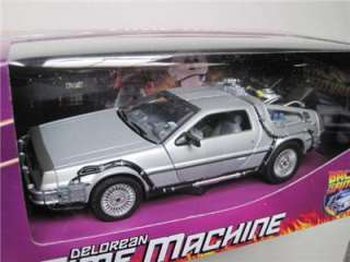 BACK TO THE FUTURE DeLOREAN 124 scale die cast WELLY 781714124434 