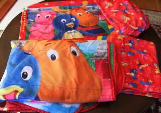 BACKYARDIGANS TODDLER BED SHEET COMPLETE SET QUILT FITTED FLAT 
