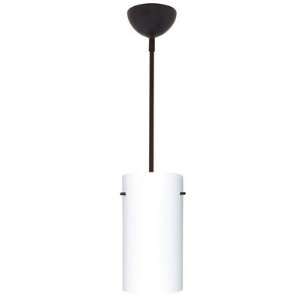  Tondo One Light Stem Mount Pendant with Dome Canopy Height 