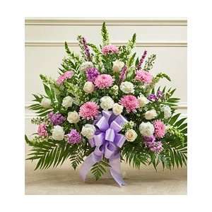 Funeral Flowers by 1800Flowers   Heartfelt Tribute Floor Basket 