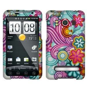   Hard Plastic Protector Snap On Cover Case For HTC Supersonic EVO 4G
