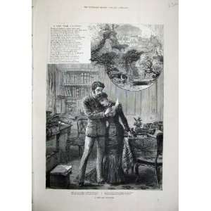  1880 Leap Year Valentine Man Woman Romance England