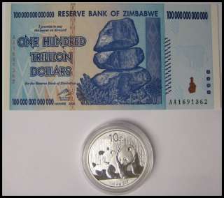   CURRENCY FROM THE RESERVE BANK OF ZIMBABWE