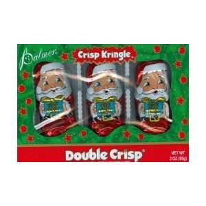 Double Crisp Chocolate Santa 3 Pack Grocery & Gourmet Food