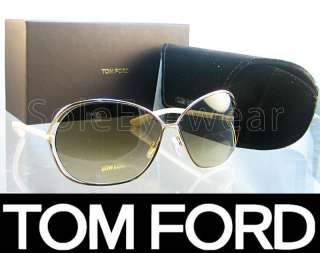 New Tom Ford Carla 157 FT0157 28P Rose Gold Sunglasses  