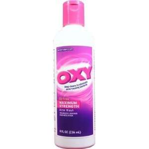  OXY Oil Free Maximum Strength Acne Wash 8oz/236ml Beauty