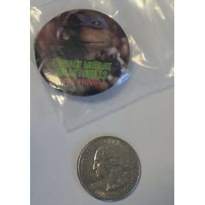  Vintage Movie Button  Teenage Mutant Ninja Turtles 