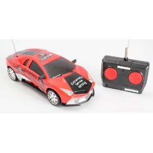   Reventon RC Car with working Headlights and Graffiti Toys & Games